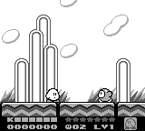 screenshots/Game Boy/Kirby's Dream Land/Kirby's Dream Land 2 (Eng)_01.png